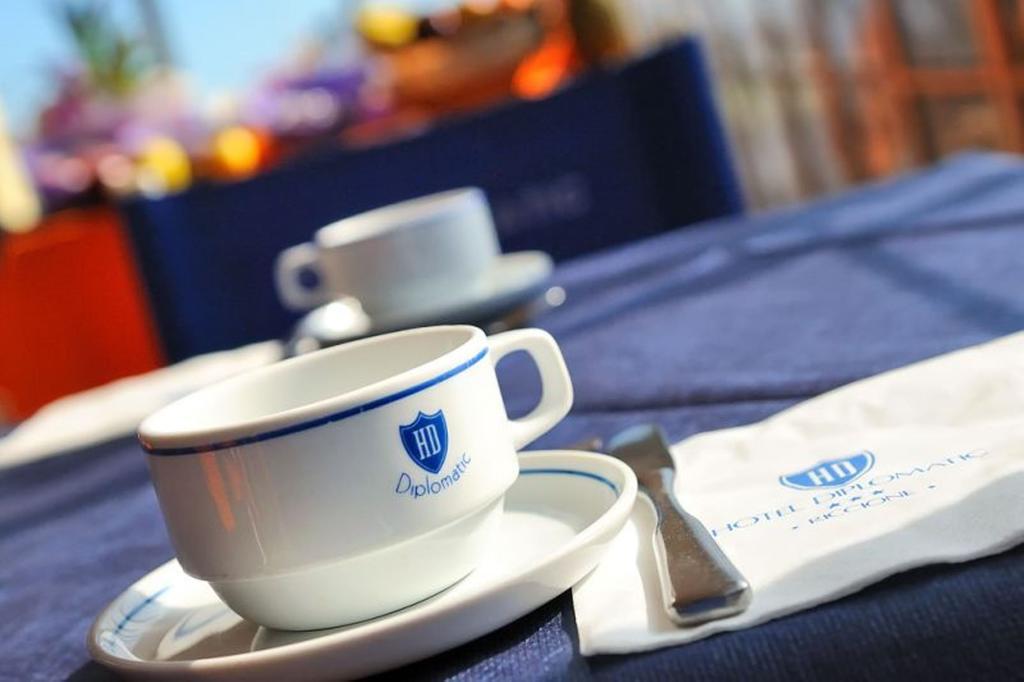 Hotel Diplomatic Riccione Eksteriør billede