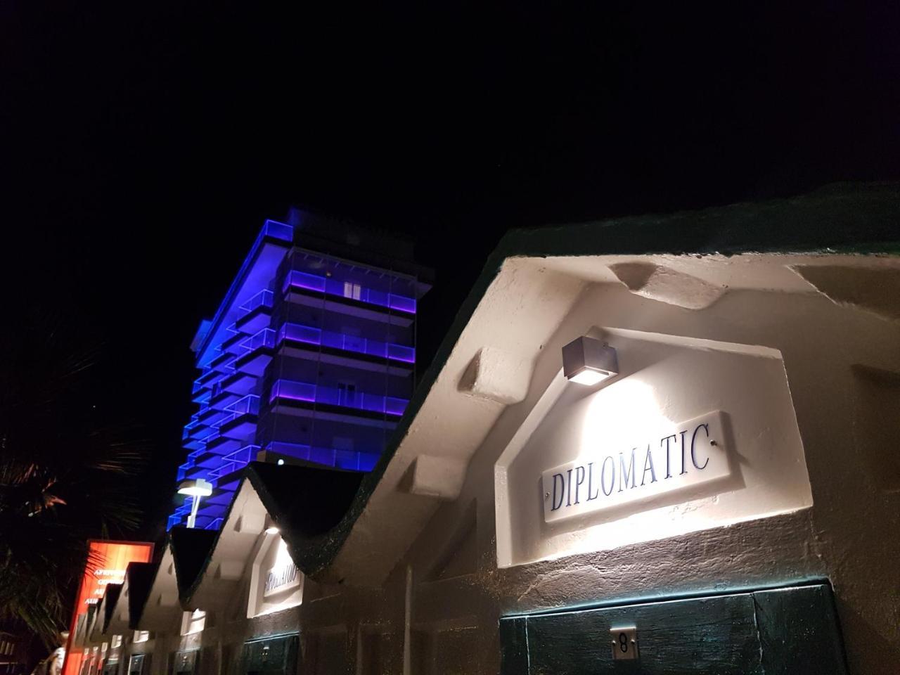 Hotel Diplomatic Riccione Eksteriør billede
